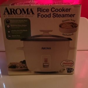 Aroma rice cooker and streamer